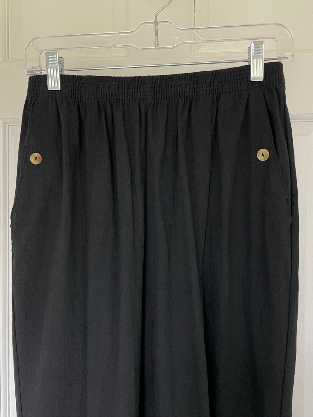 Cabin Creek black Elastic-Waist Relaxed Chinos - Picture 7 of 8